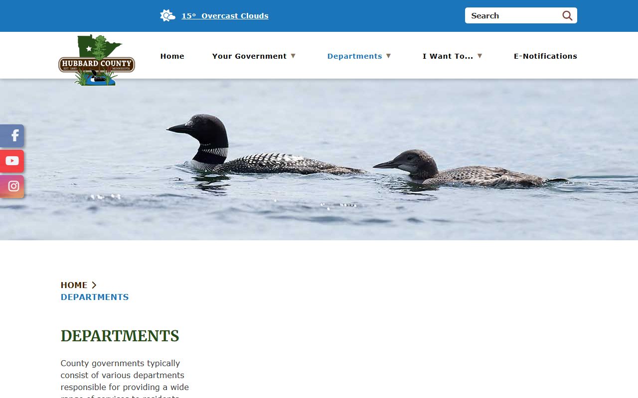 Hubbard County License Center marriage records resource